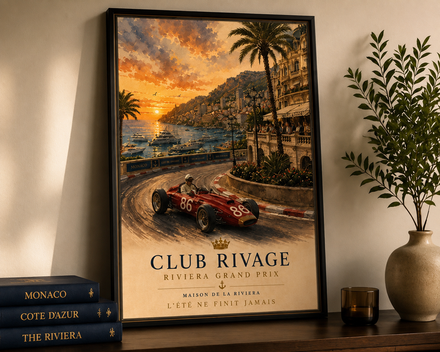 Riviera Grand Prix Poster