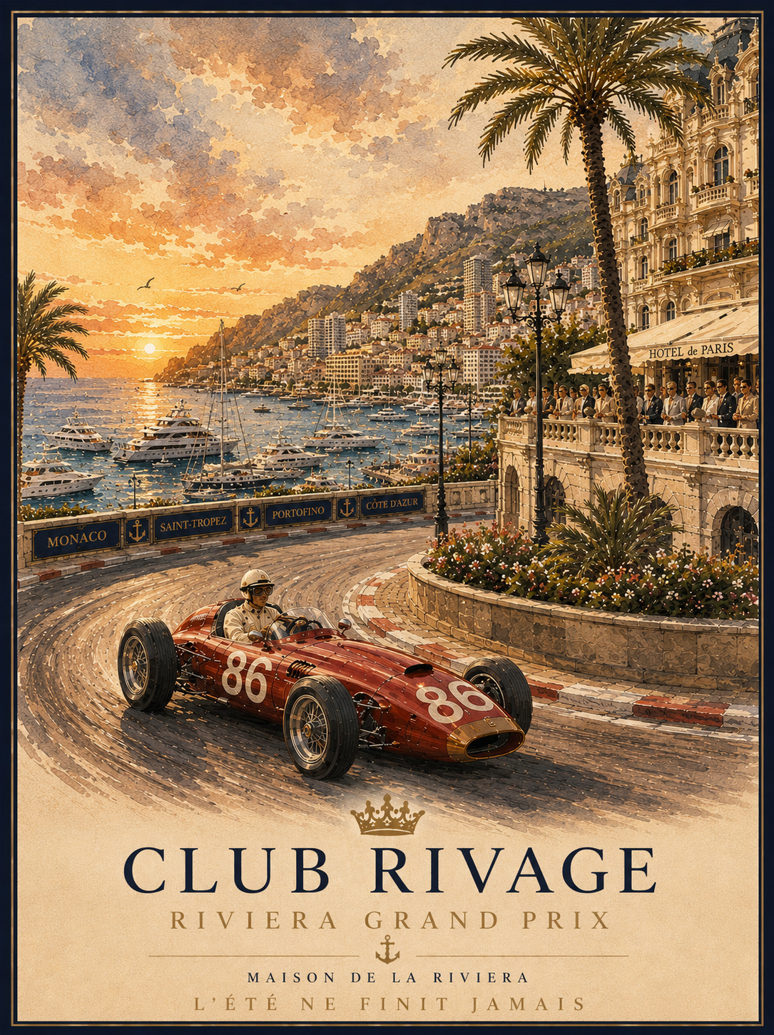 Riviera Grand Prix Poster