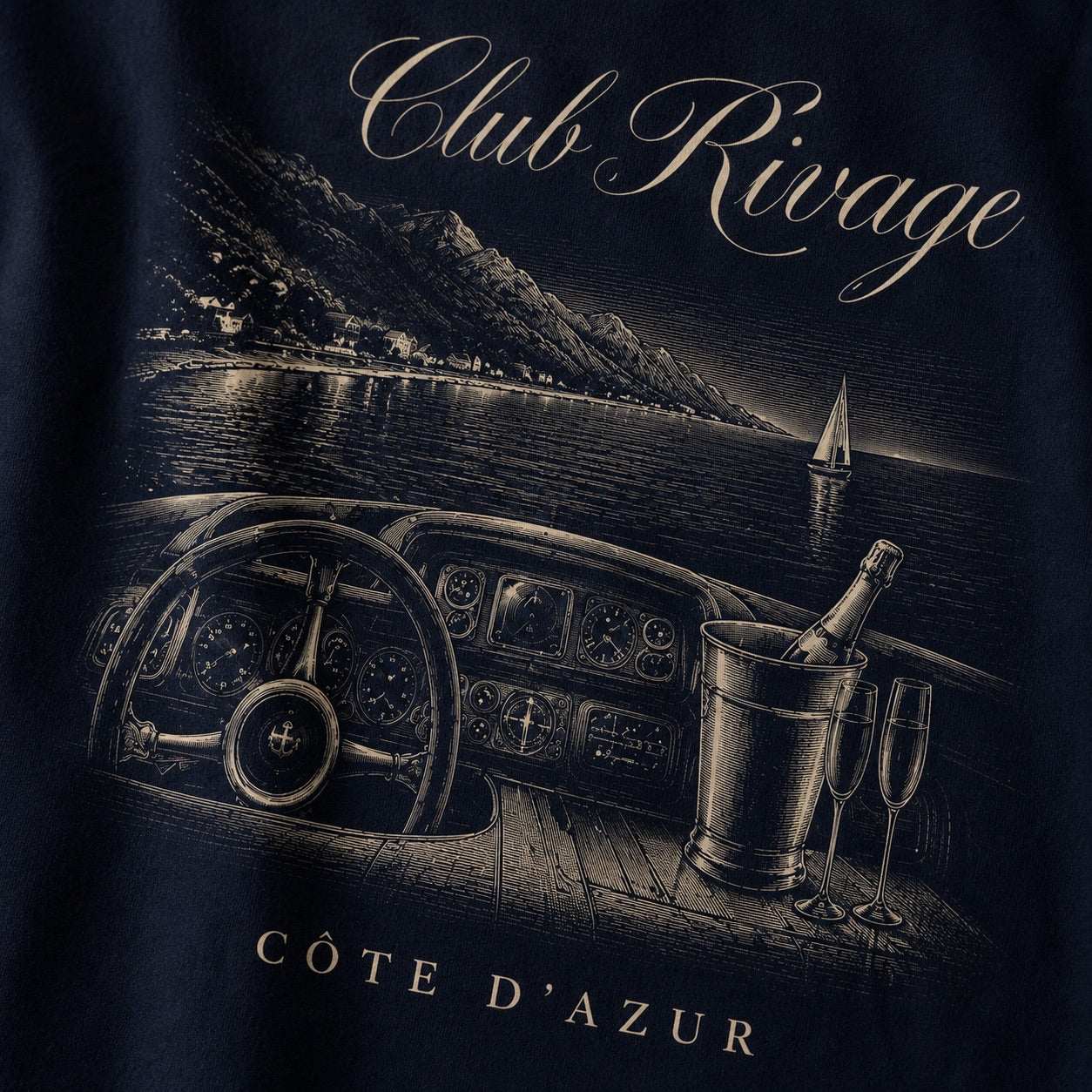 Club Rivage Côte d’Azur Tee