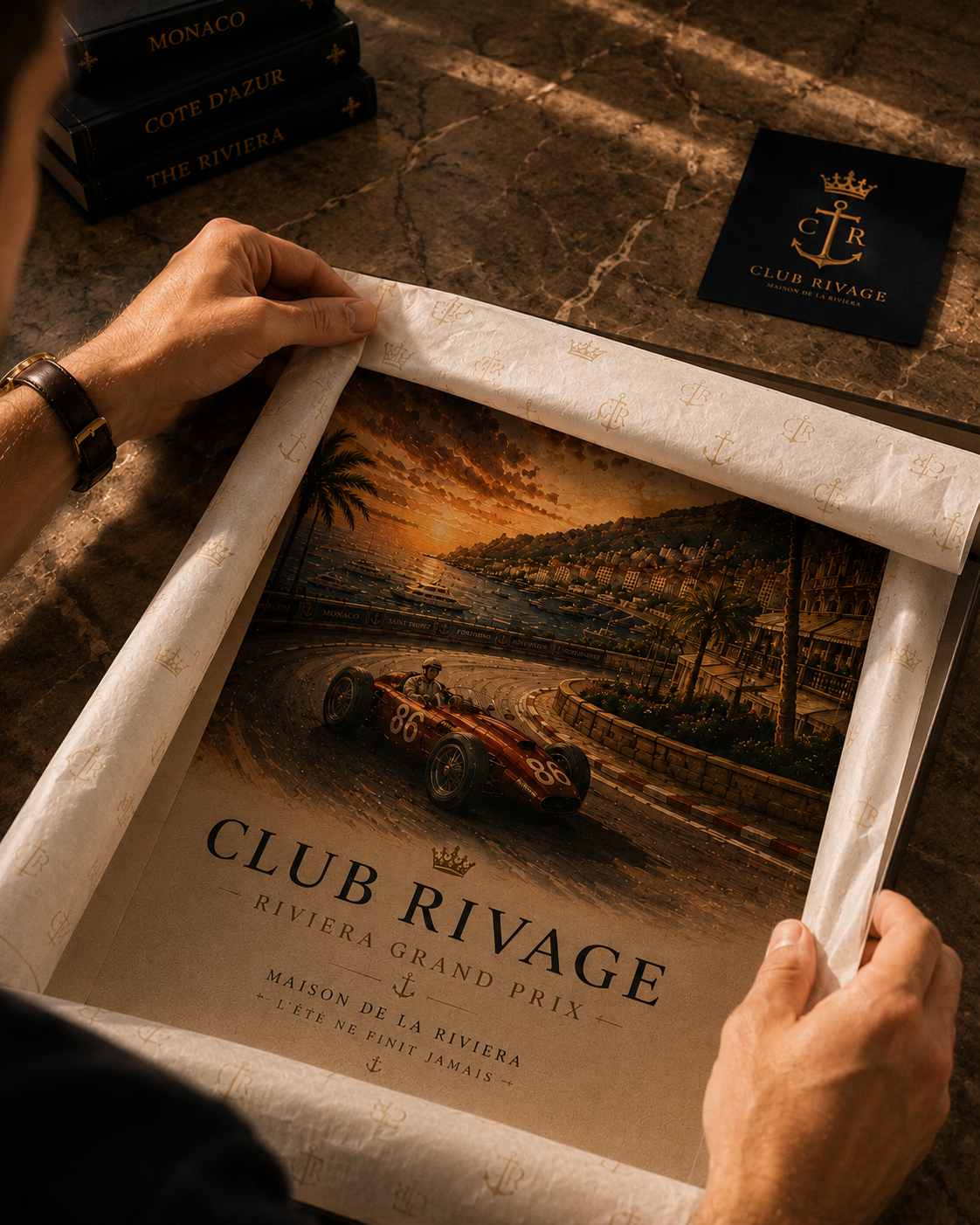 Riviera Grand Prix Poster