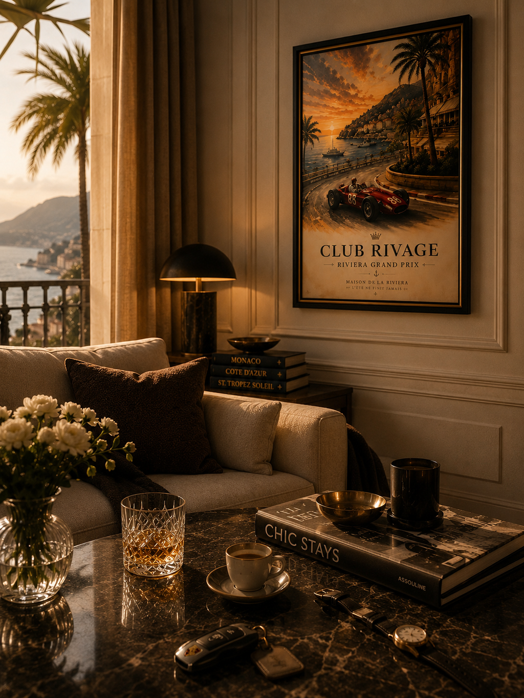 Riviera Grand Prix Poster